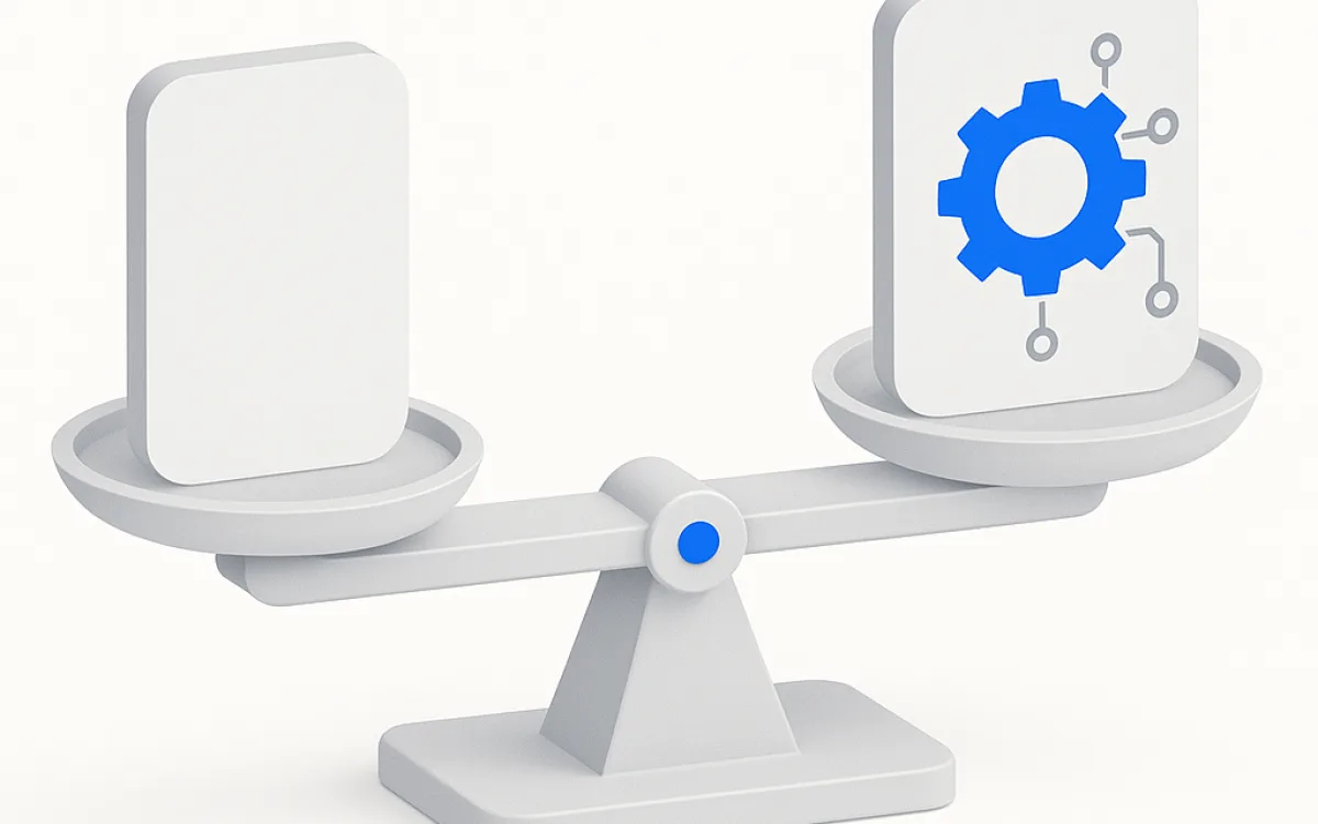 Reklam yöneticisi ile otomasyon karşılaştırması: terazinin iki kefesinde insan kartı ve algoritma çarkı